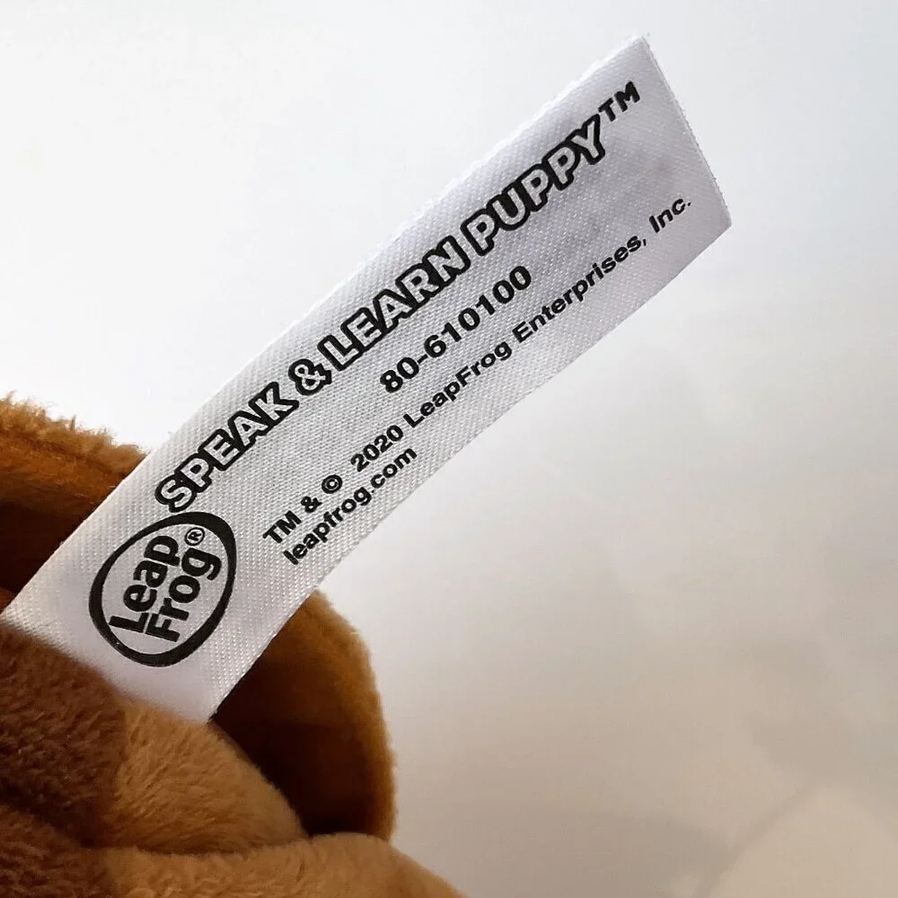 LEAPFROG SPEAK AND LEARN PUPPY GENTLY LOVED